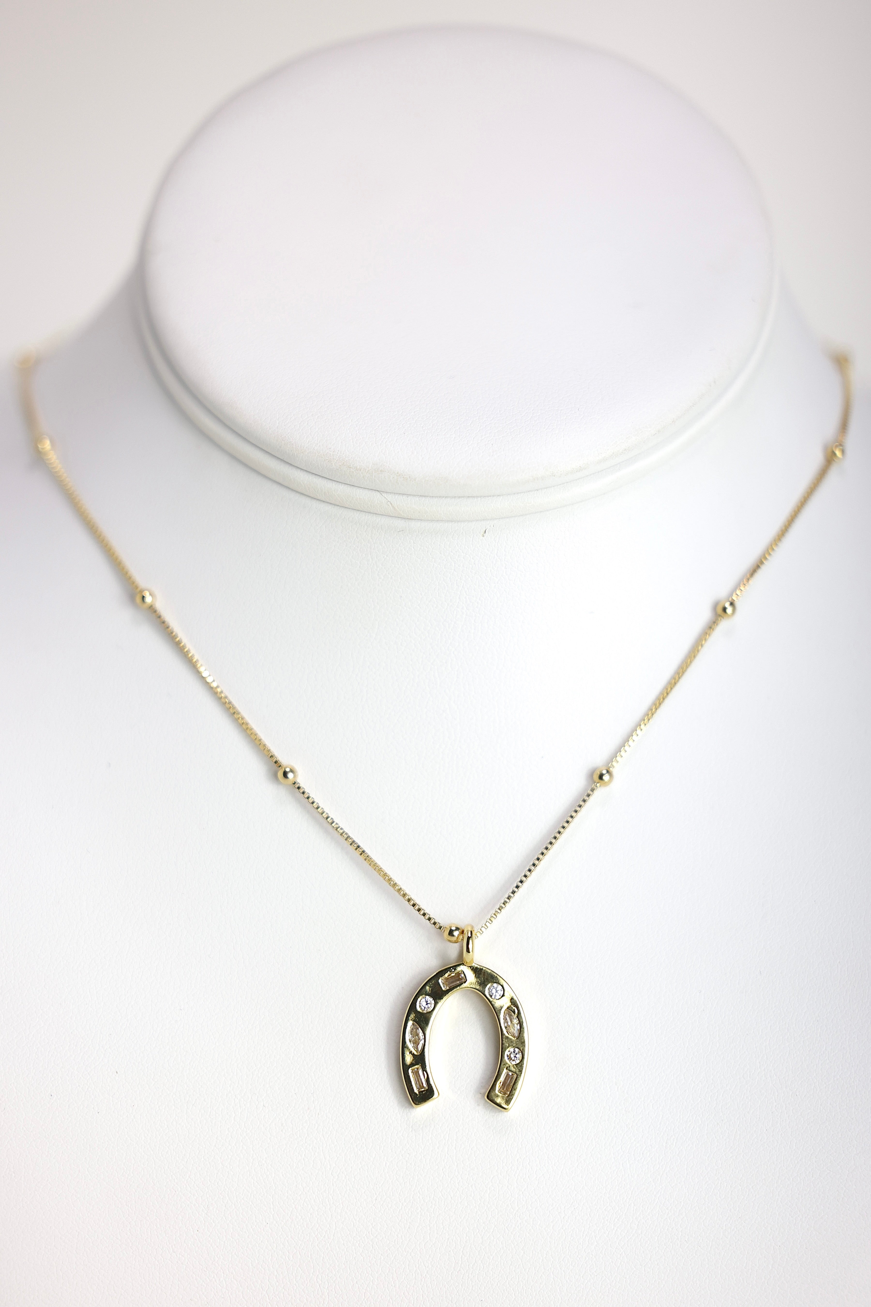 Horseshoe Pendant Necklace