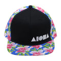 ORCHID AURA Adult Flat Brim Snapback