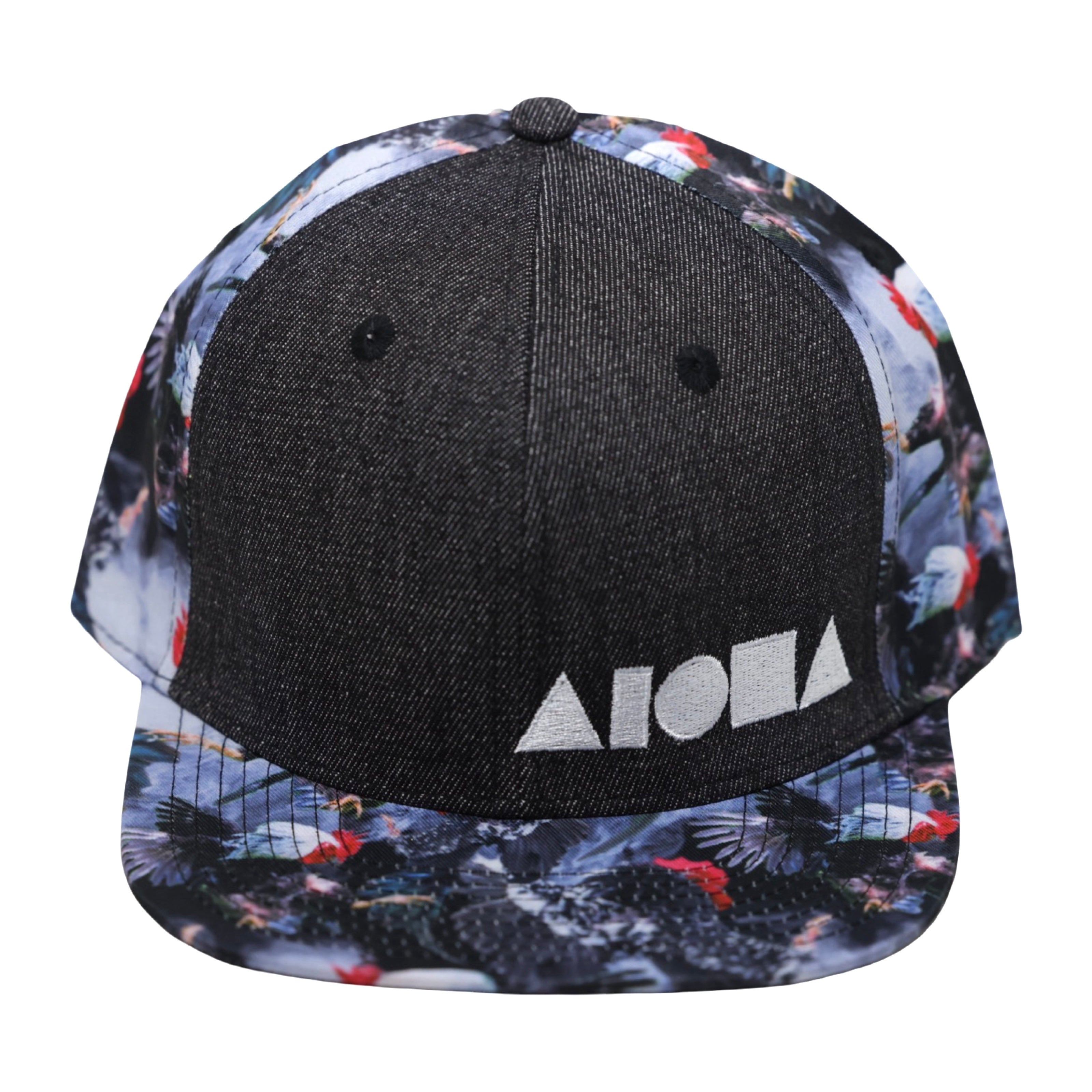 "Raging Rooster" Adult Flat Brim Snapback Hat