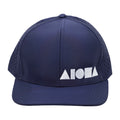 NAVY SEA Water Resistant Adult Curved Bill Snapback