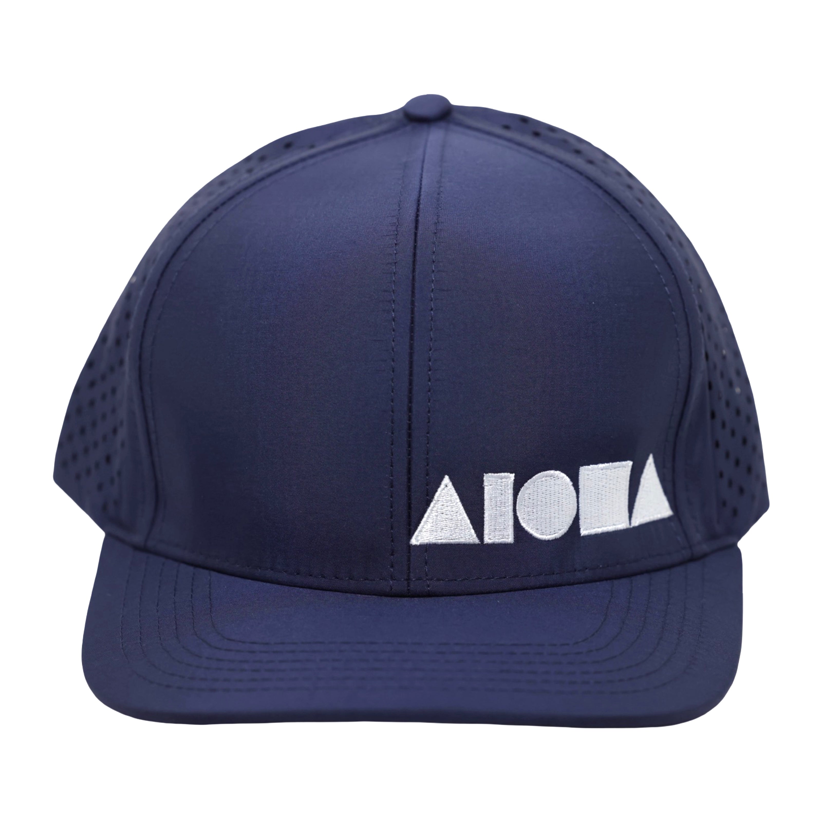 NAVY SEA Water Resistant Adult Curved Bill Snapback