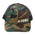 WOODLAND Night CAMO Richardson 112 Adult Curved Bill Snapback