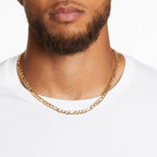 FIGARO 5mm Men's Chain Necklace - 22"