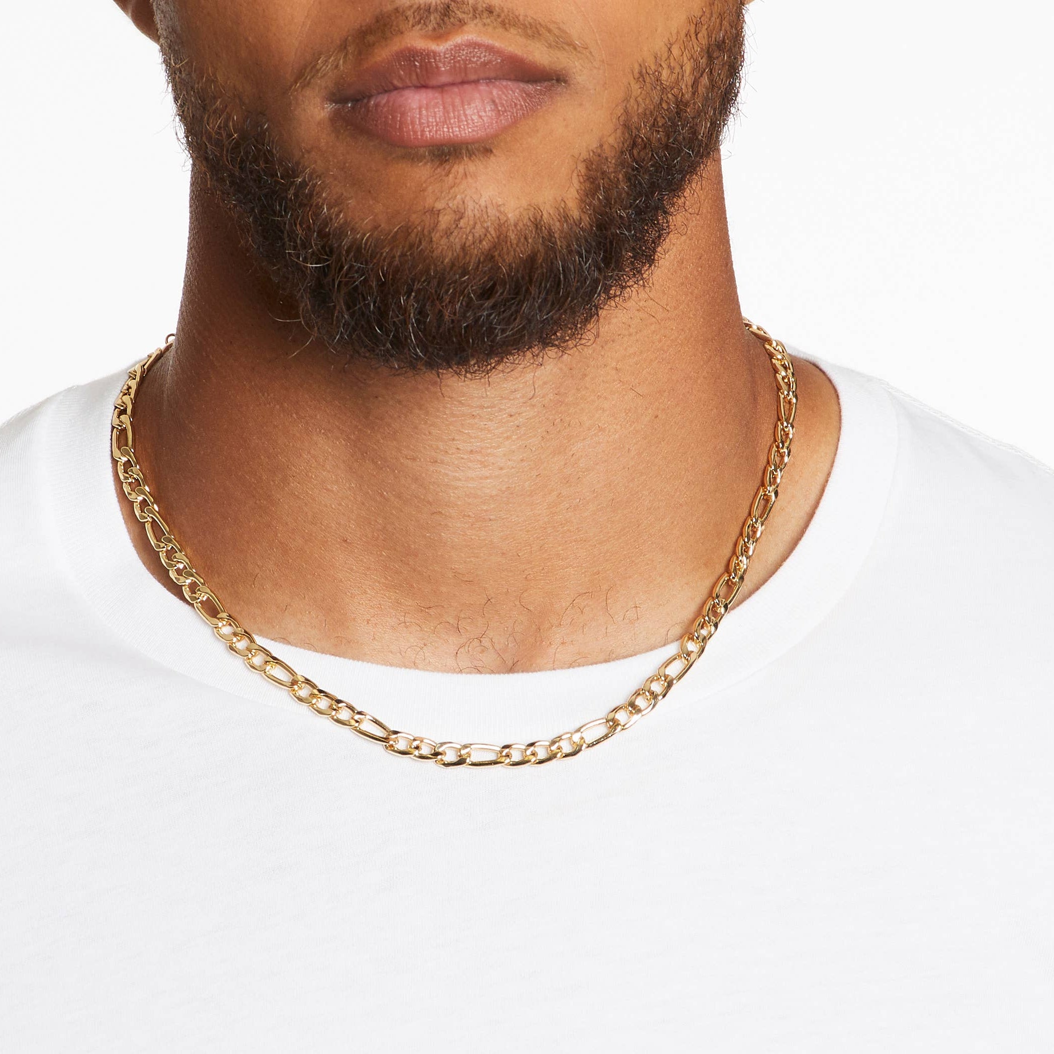 FIGARO 5mm Men's Chain Necklace - 22"