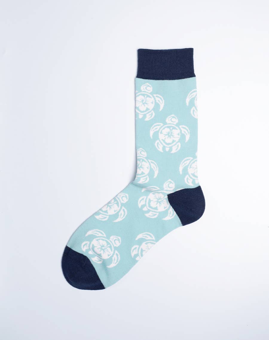 TRIBAL TURTLE Women's Crew Socks
