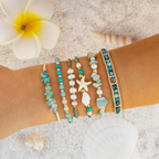 BEACHSIDE PEBBLE Sea Stone Bracelet