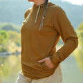DRIFT Mustard Unisex UPF50 Performance Fit Hoodie