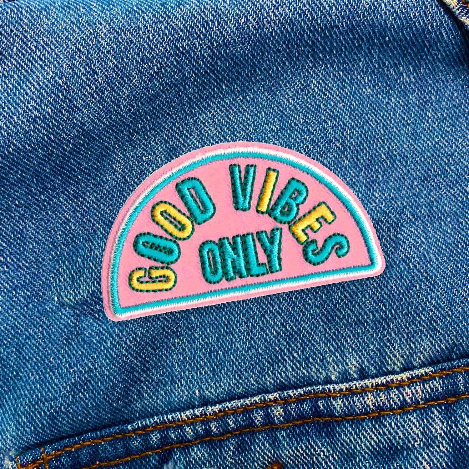 GOOD VIBES ONLY Kosmic Soul Patch