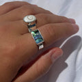 MORGAN Handmade Abalone Ring