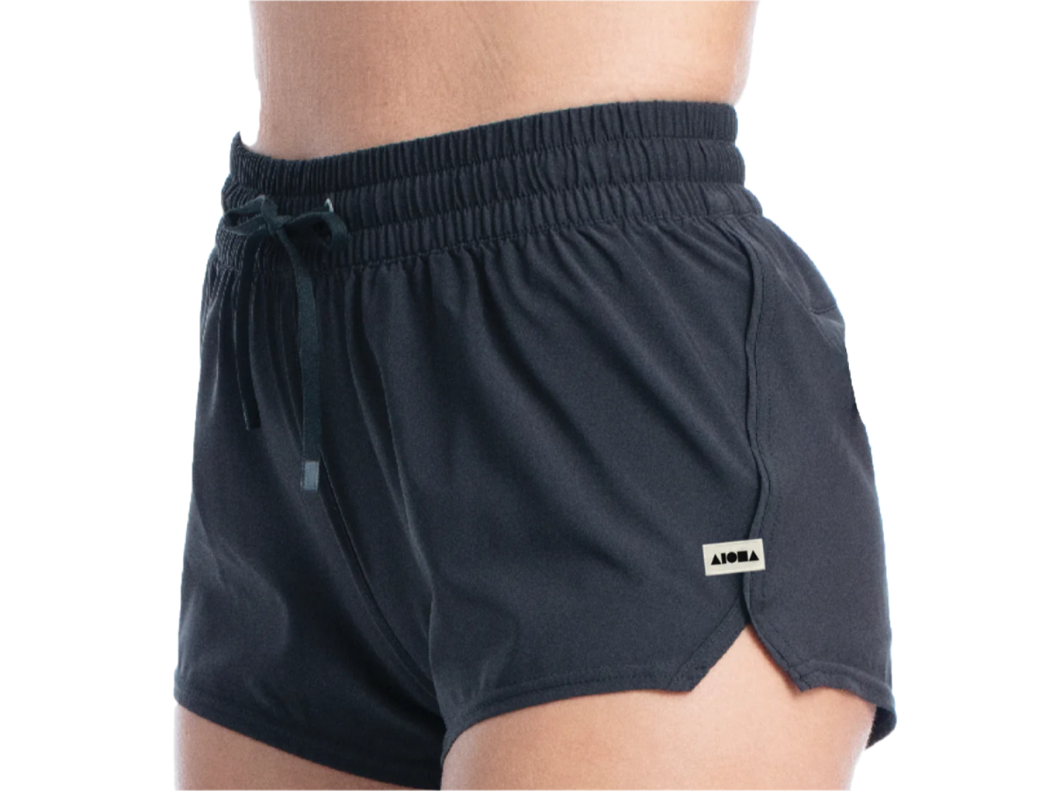 KYLIE Black Athletic Performance Shorts