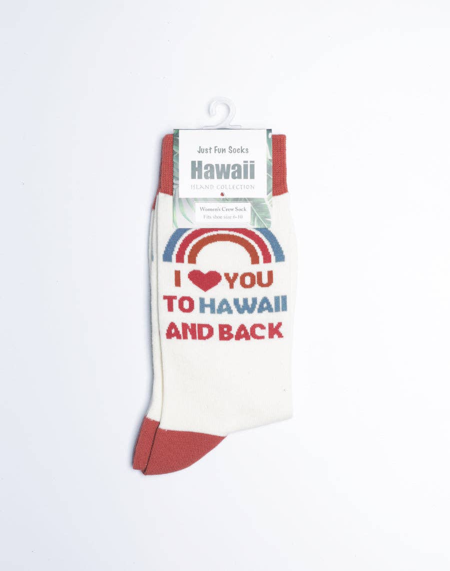 HAWAII LOVIN' Women's Crew Socks