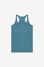 ISLAND SHAPES Heather Teal Racerback Tank