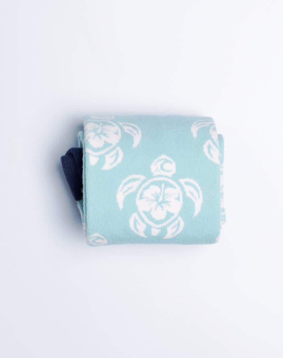 TRIBAL TURTLE Women's Crew Socks