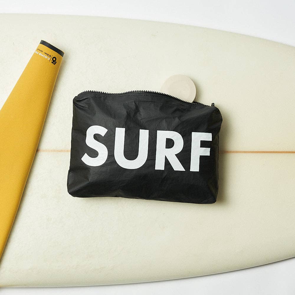 SURF Water Resistant Tyvek Travel Pouch | Local Beach Collection