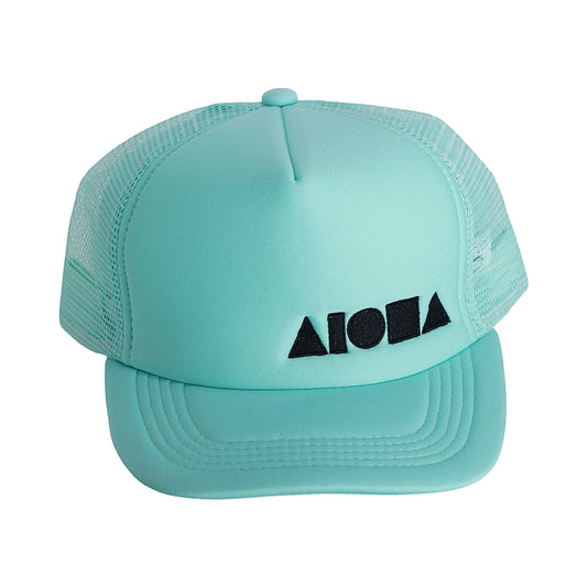 SEAFOAM/BLACK Adult Snapback