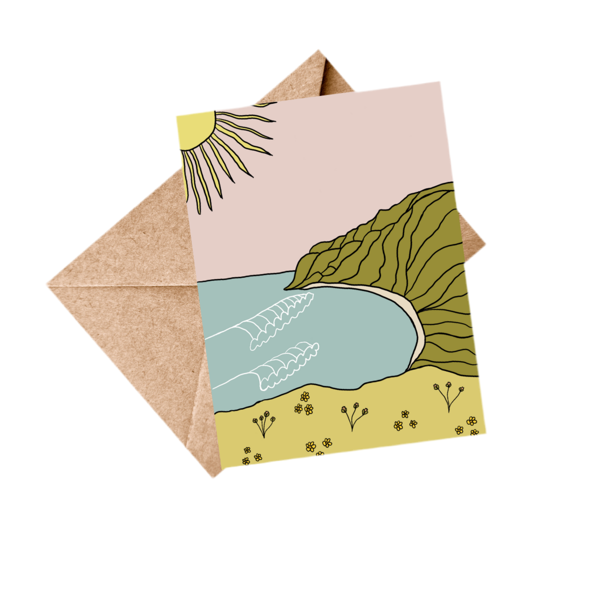 POINT BREAK Greeting Card