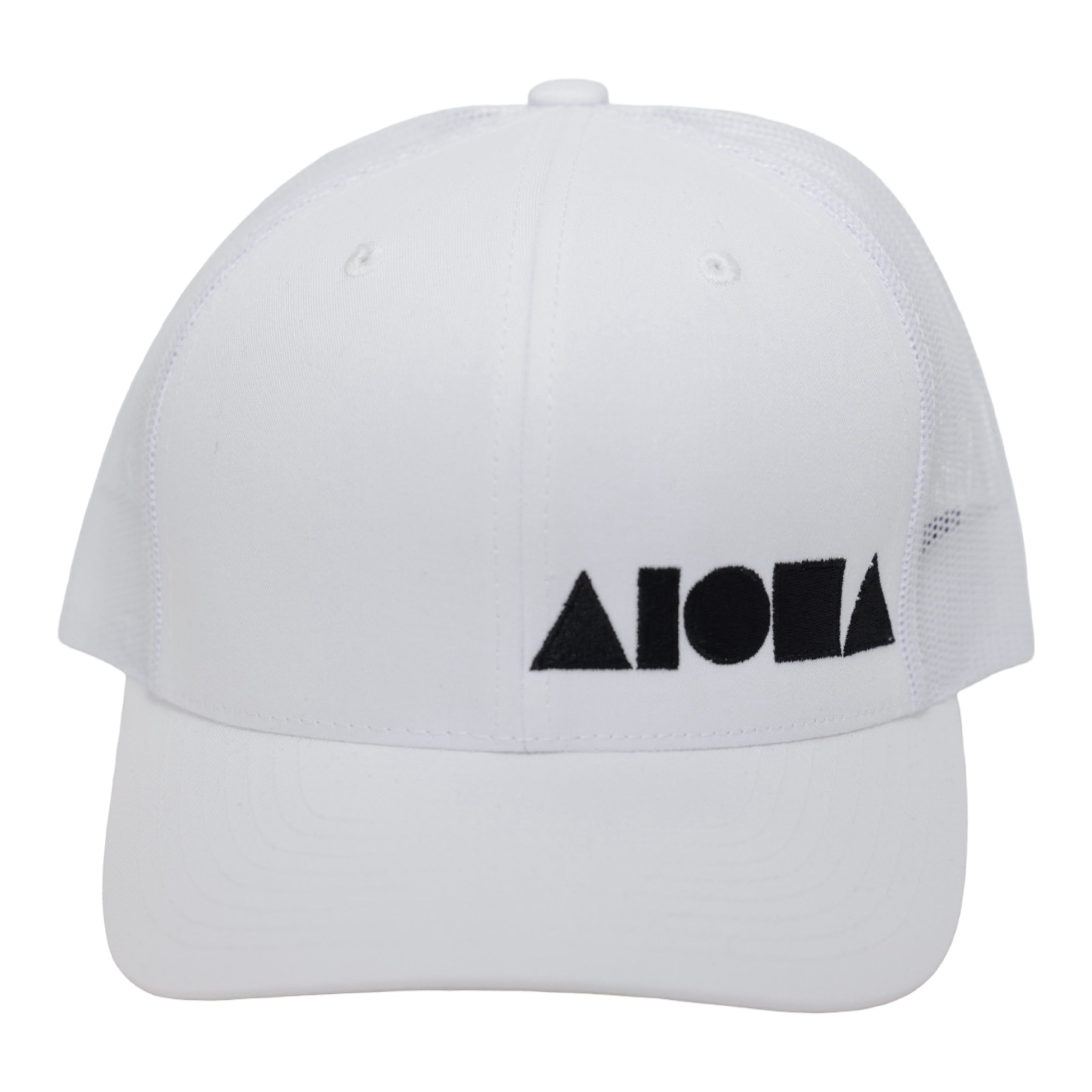 CRISP WHITE Adult Curved Bill Snapback