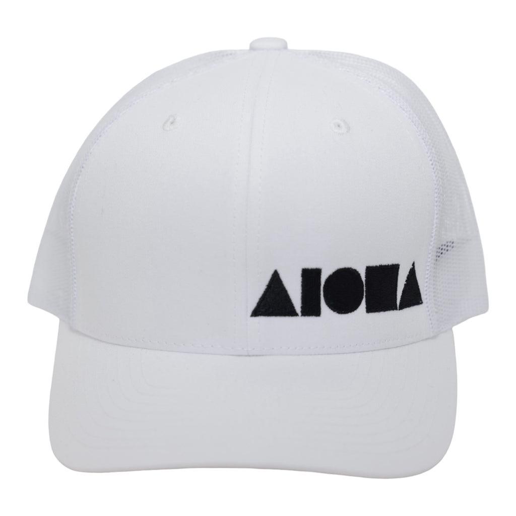 CRISP WHITE Adult Curved Bill Snapback