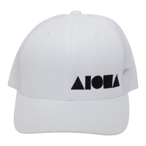 CRISP WHITE Adult Curved Bill Snapback
