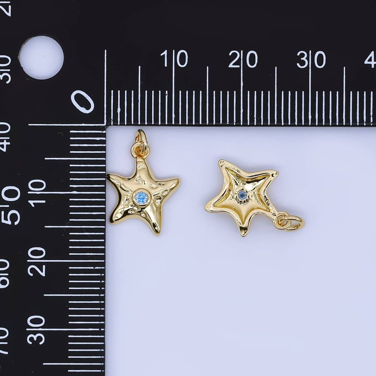 TIDAL 24K Gold Fill Mini Starfish Charm Pendant
