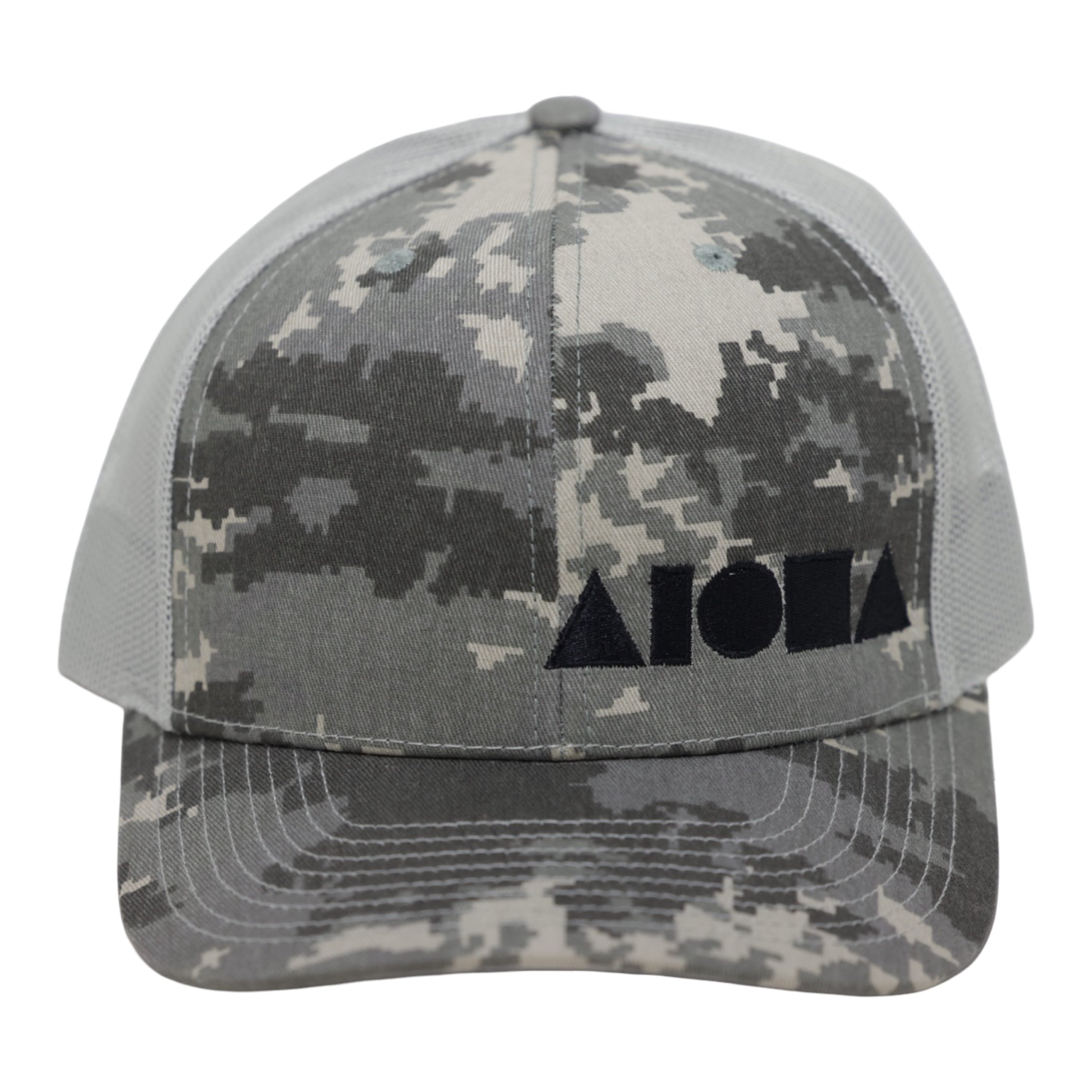 DIGITAL CAMO Richardson 112 Adult Curved Bill Snapback