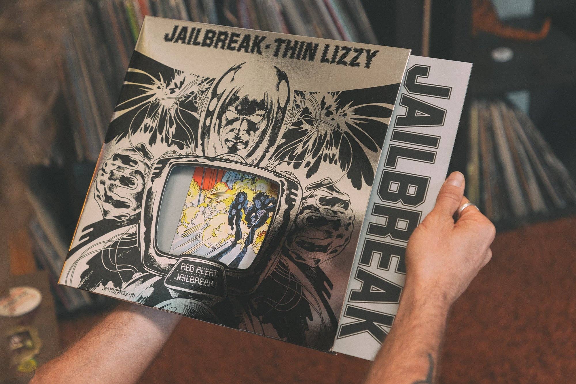 Thin Lizzy — Jailbreak | 1976 Rock Vinyl LP: Default Title