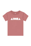 ISLAND SHAPES Heather Mauve Toddler Tee