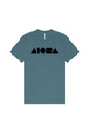 ISLAND SHAPES Heather Deep Teal Unisex Tee