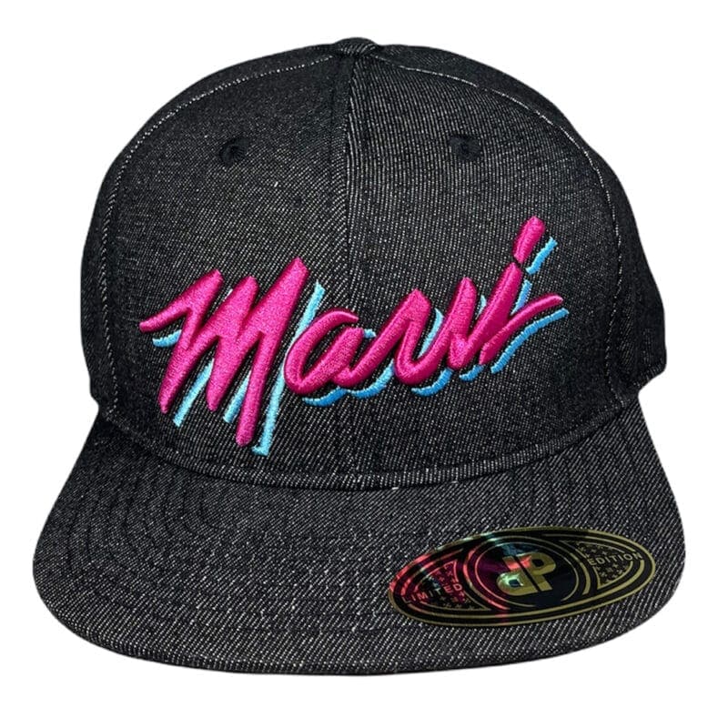 MAUI ANXD Grey Denim Adult Snapback