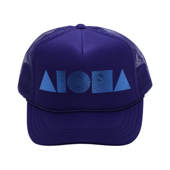 PURPLE/BLUE Youth Trucker
