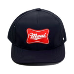MAUI RED ANXD Adult Subtle Curved Bill Snapback