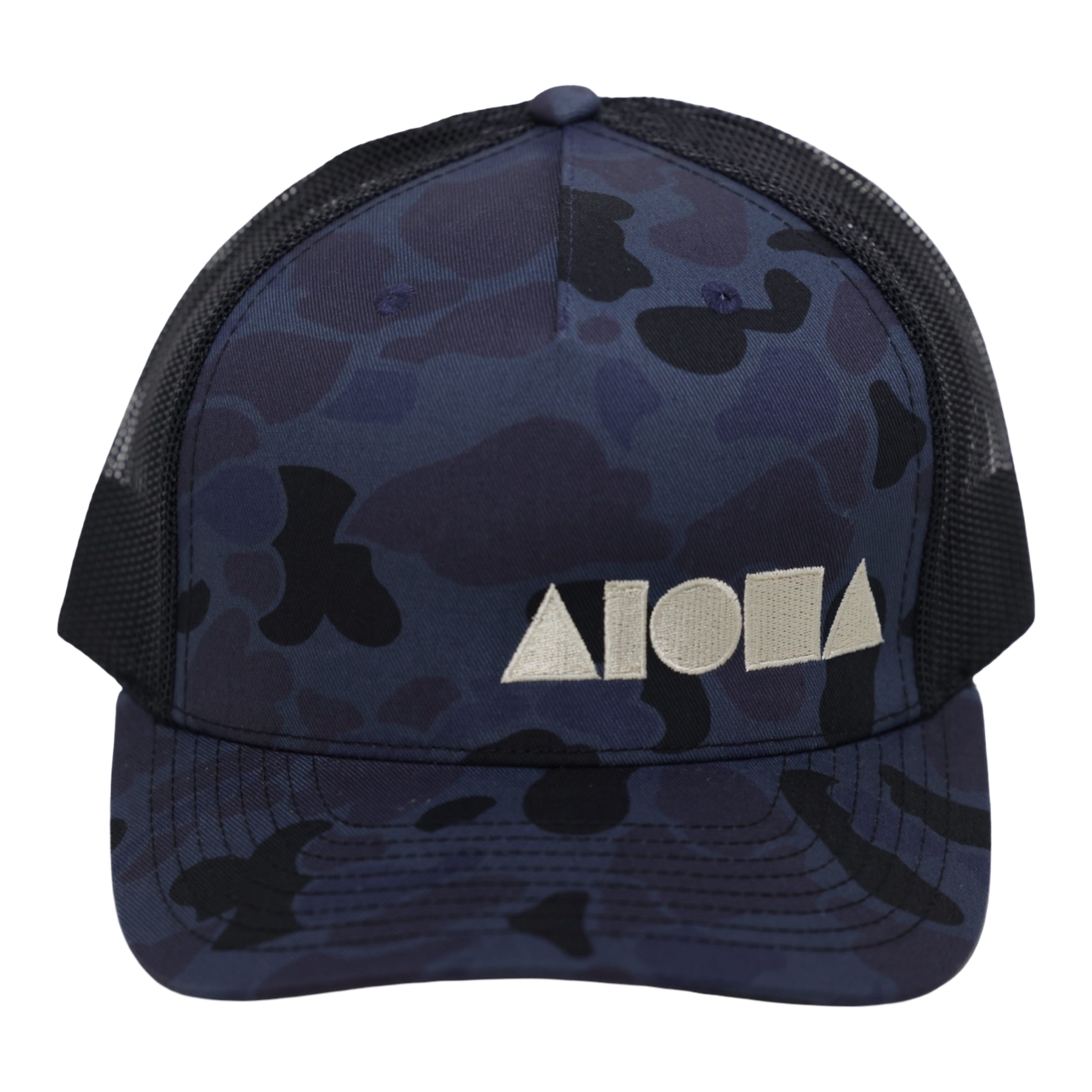 NAVY CAMO Richardson 112 Adult Curved Bill Snapback