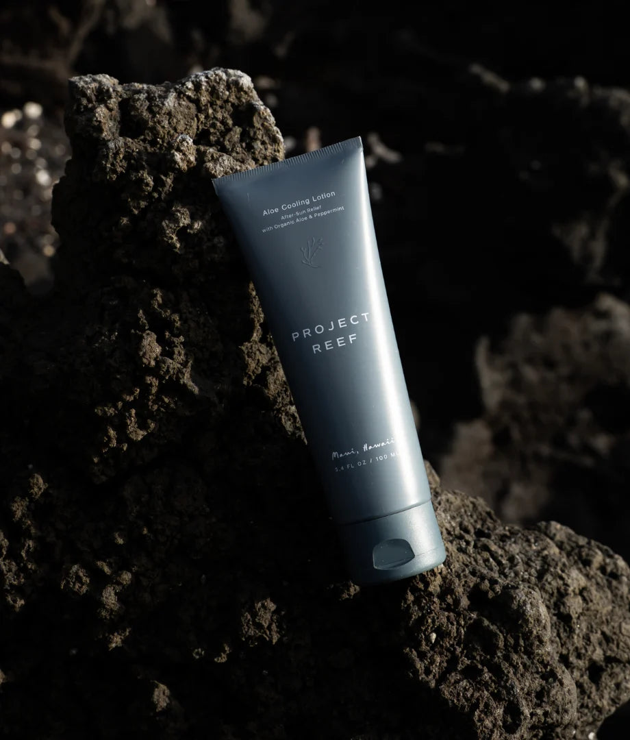 PROJECT REEF Aloe Cooling Lotion After-Sun Relief  | Organic Aloe, Lavender & Peppermint