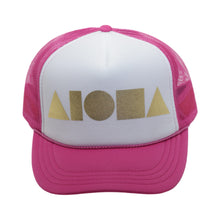 PINK/WHITE/GOLD Youth Trucker