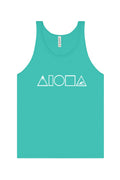 MAUKA TO MAKAI Teal Unisex Tank