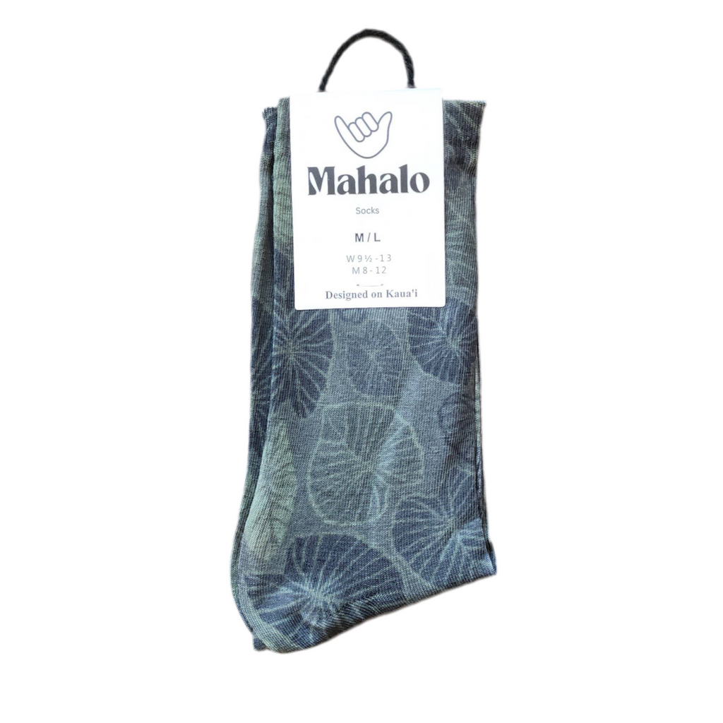 KALO LEAF GREEN Socks M/L