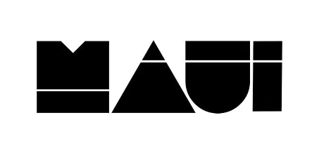 MAUI SHAPES Black Decal