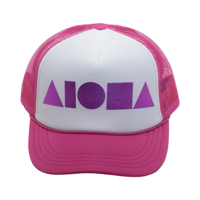 PINK/WHITE/PURPLE Youth Trucker