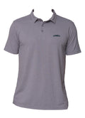 EAGLE Heather Grey UPF50 Polo Shirt