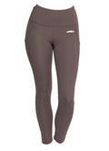 ERICA Heather Brown Athletic Leggings