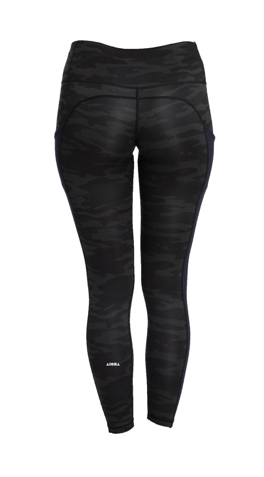 ERICA Olive Camo Athletic Leggings