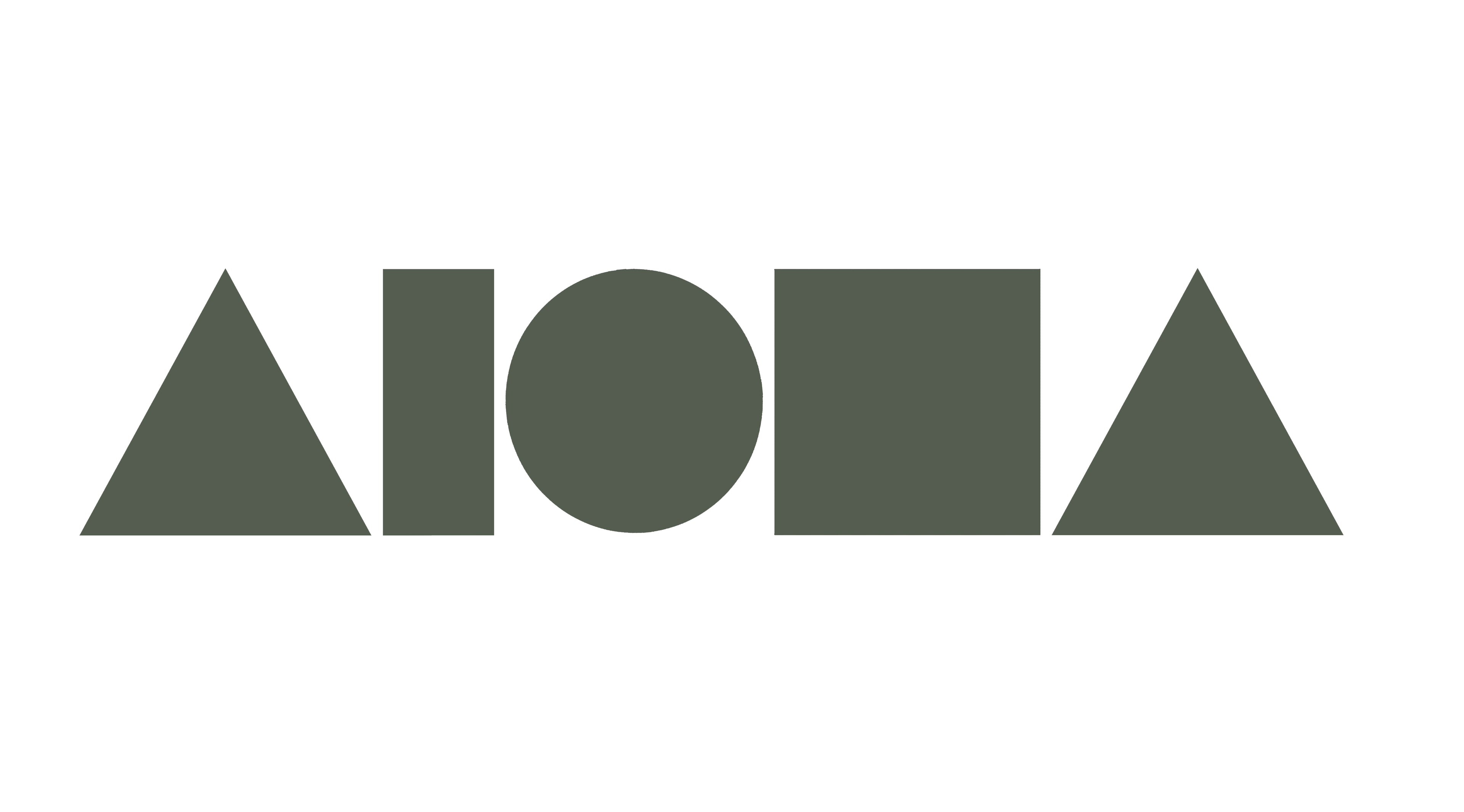SOLID EBONY Aloha Shapes Decal