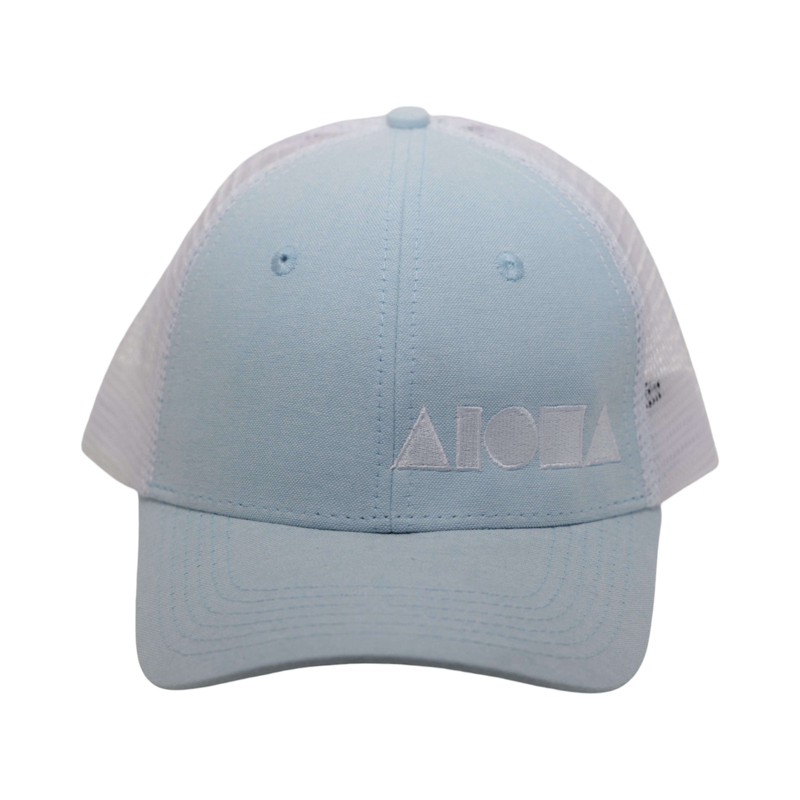 BABY BLUE SKIES Adult Curved Bill Snapback