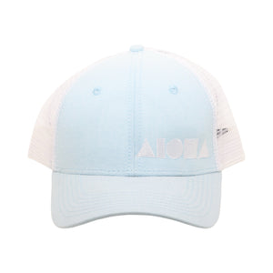 BABY BLUE SKIES Adult Curved Bill Snapback