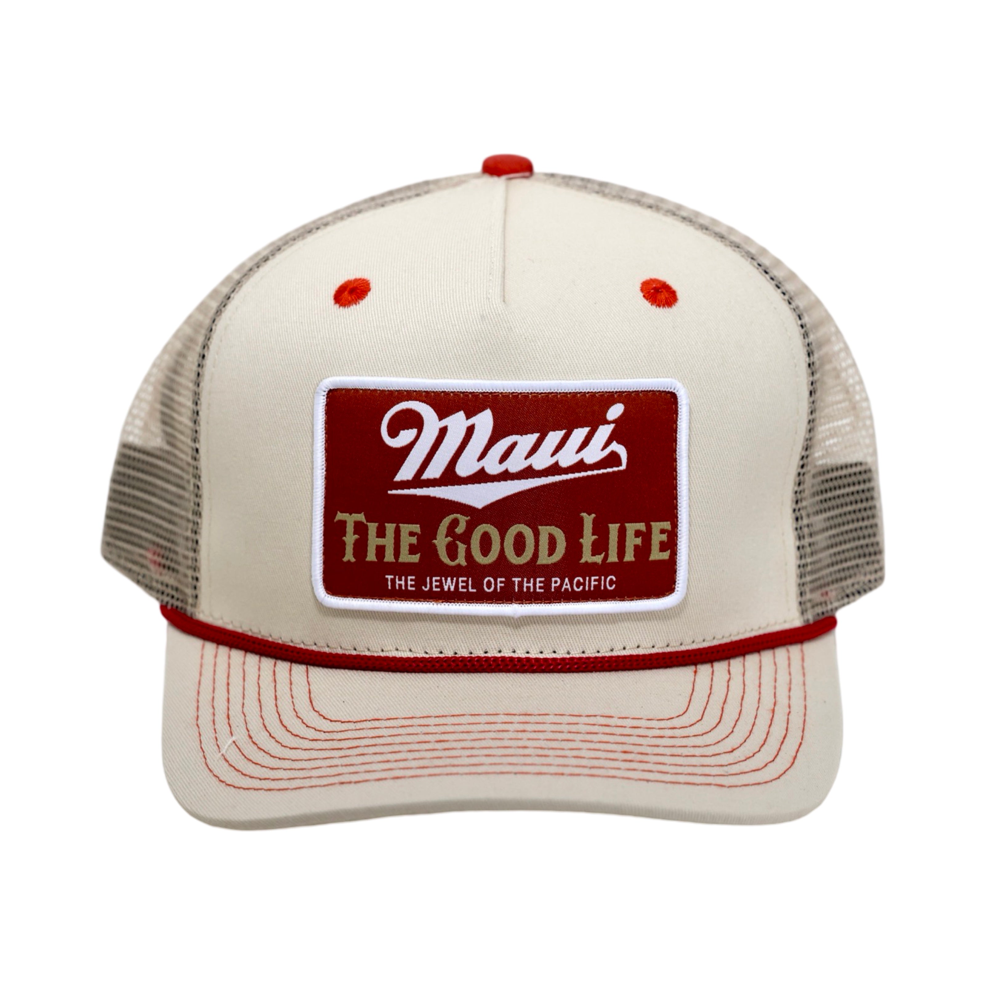 MAUI GOOD LIFE ANXD Adult Subtle Curved Bill Snapback