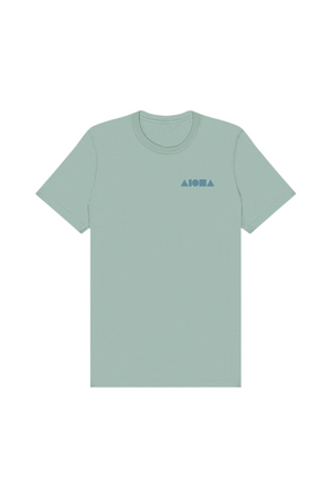 RETRO FLOW Dusty Blue Unisex Tee