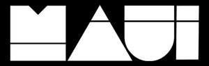 MAUI SHAPES White Decal