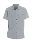HORIZON Grey Short Sleeve Aloha Shirt