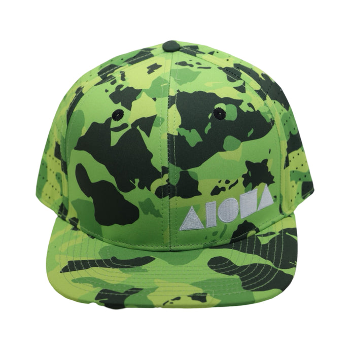 NEON Hawaii Island Chain Camo Water Resistant Adult Snapback