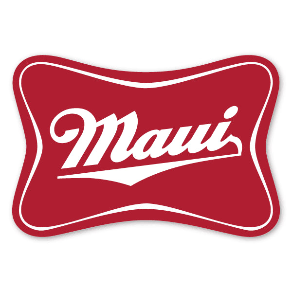 MAUI RED ANXD Sticker